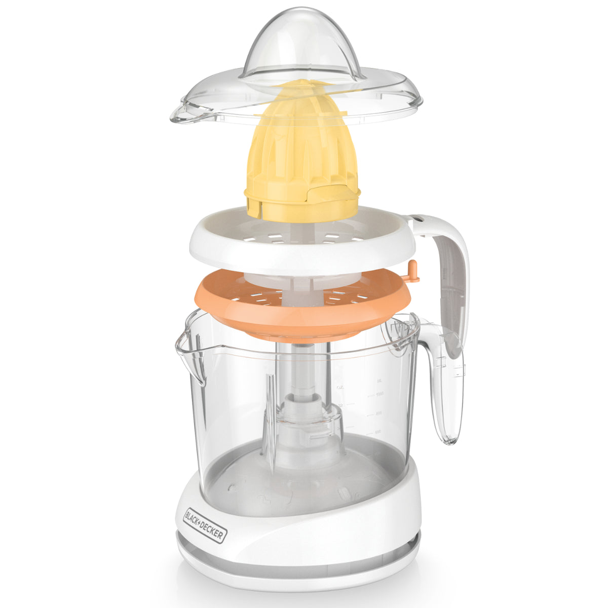 Exprimidor de Jugo Black Decker CJ625-LA con Boquilla y Control