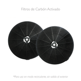 Campana de Pared IHD CH TULUM 90 de 90 cm con Filtros Purificadores en Acero Inoxidable