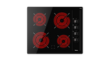 Parrilla Eléctrica Vitrocerámica Modular Teka TBC 64000 XFL BK 60 cm (24") Control Táctil