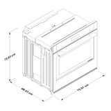 Horno Eléctrico Empotre KitchenAid KOES530SPS 76 cm (30") No Preheat Air Fry
