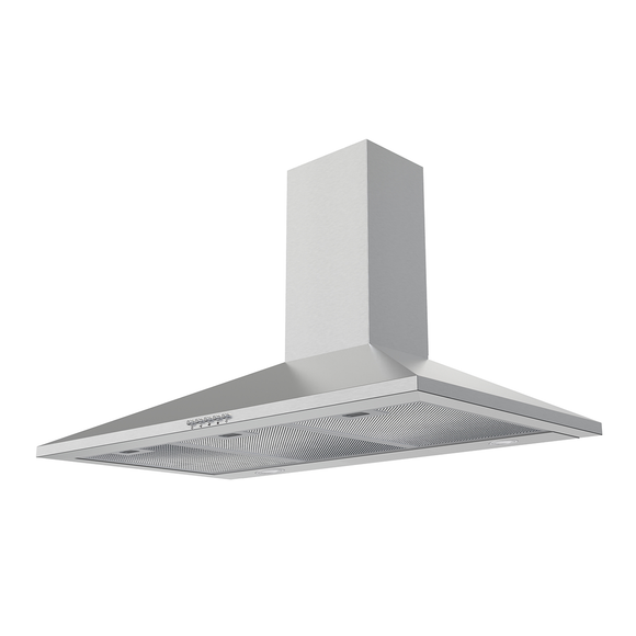 Campana de Pared IHD CH TULUM 90 de 90 cm con Filtros Purificadores en Acero Inoxidable