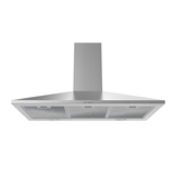 Campana de Pared IHD CH TULUM 90 de 90 cm con Filtros Purificadores en Acero Inoxidable