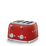 Tostador 4 Rebanadas Smeg TSF03RDUS Palanca de Elevación Manual Rojo