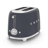 Tostador 2 Rebanadas Smeg TSF01GRUS Palanca de Elevación Manual Gris
