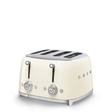 Tostador 4 Rebanadas Smeg TSF03CRUS Palanca de Elevación Manual Crema