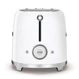 Tostador 2 Rebanadas Smeg TSF01WHUS Palanca de Elevación Manual Blanco