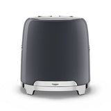 Tostador 2 Rebanadas Smeg TSF01GRUS Palanca de Elevación Manual Gris