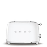 Tostador 2 Rebanadas Smeg TSF01WHUS Palanca de Elevación Manual Blanco