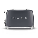 Tostador 2 Rebanadas Smeg TSF01GRUS Palanca de Elevación Manual Gris