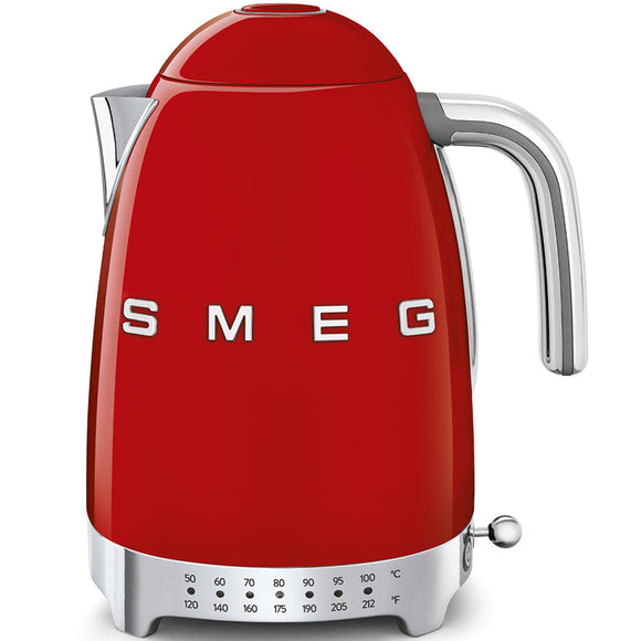 Hervidor Eléctrico Smeg KLF04RDUS de 1.7 L Color Rojo