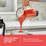 Licuadora BLACK+DECKER Ice Crush, BL0876-1BDLA de 1.2 L y 8 Velocidades Negra
