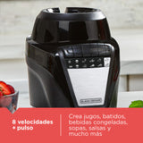 Licuadora BLACK+DECKER Ice Crush, BL0876-1BDLA de 1.2 L y 8 Velocidades Negra