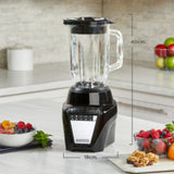 Licuadora BLACK+DECKER Ice Crush, BL0876-1BDLA de 1.2 L y 8 Velocidades Negra