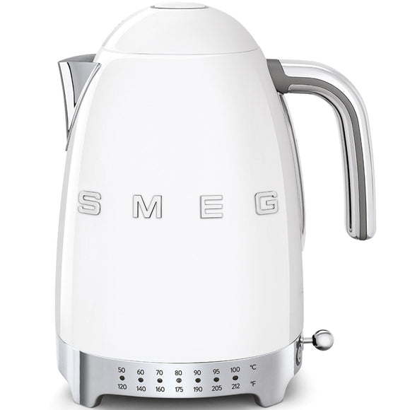 Hervidor Eléctrico Smeg KLF04WHUS de 1.7 L Color Blanco