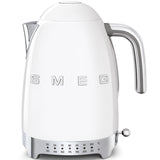 Hervidor Eléctrico Smeg KLF04WHUS de 1.7 L Color Blanco