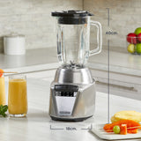 Licuadora BLACK+DECKER Ice Crush, BL0876-2SDLA de 1.2 L y 8 Velocidades Acero