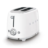 Tostador 2 Rebanadas Smeg TSF01WHUS Palanca de Elevación Manual Blanco