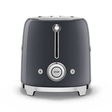 Tostador 2 Rebanadas Smeg TSF01GRUS Palanca de Elevación Manual Gris