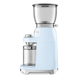 Molino de Café Smeg CGF01PBUS de 4.5 Oz / 12 Tazas Color Celeste