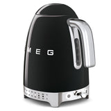 Hervidor Eléctrico Smeg KLF04BLUS de 1.7 L Color Negro