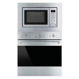 Microondas Empotrable Smeg FMIU020X de 60 cm con Grill Acero Inox Anti-huellas