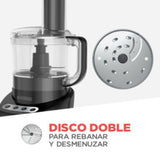 Procesador de Alimentos Black + Decker FP4200B-LA de 8 Tazas Negro