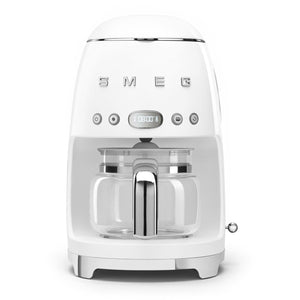 Cafetera de Goteo Smeg DCF02WHUS 10 Tazas Color Blanco