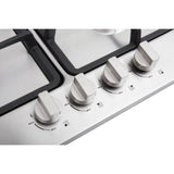 Parrilla Gas Empotre Whirlpool WP2420S 58 cm 4 Quemadores Acero Inox