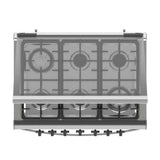Estufa de Gas Empotre Acros ABR7140G de 80 cm (31") Color Tittanio