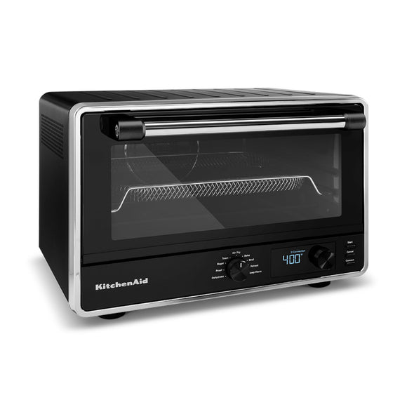 Horno Eléctrico de Mesa KitchenAid KCO214LBM de 21 Litros Negro Mate