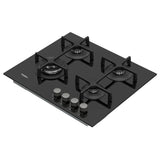 Parrilla Gas Empotre Vitrocerámica Whirlpool GOA6423NB 59 cm 4 Quemadores
