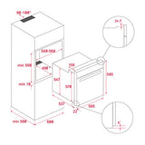 Horno Eléctrico Empotre Teka HLB 8600 ST de 60 cm (24") Tecnología Surround Temp