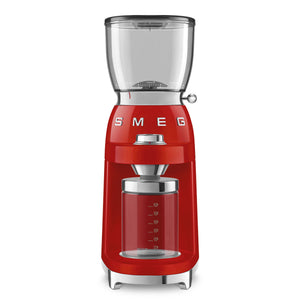 Molino de Café Smeg CGF01RDUS de 4.5 Oz / 12 Tazas Color Rojo