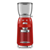 Molino de Café Smeg CGF01RDUS de 4.5 Oz / 12 Tazas Color Rojo