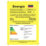 Parrilla Gas Empotre Vitrocerámica Whirlpool GOA6423NB 59 cm 4 Quemadores