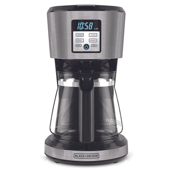 Cafetera de Goteo en Vórtice Black + Decker CM1331S-LA para 12 Tazas