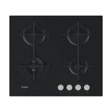 Parrilla Gas Empotre Vitrocerámica Whirlpool GOA6423NB 59 cm 4 Quemadores