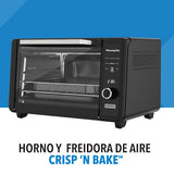 Horno Eléctrico de Mesa Power XL TOD3415B-LA de 22 L con freidora de aire