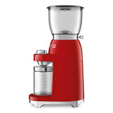 Molino de Café Smeg CGF01RDUS de 4.5 Oz / 12 Tazas Color Rojo