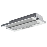 Campana Whirlpool Wht9030s Empotrable Retráctil 90 Cm Acero inoxidable