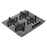 Parrilla Gas Empotre Vitrocerámica Whirlpool GOA6423NB 59 cm 4 Quemadores
