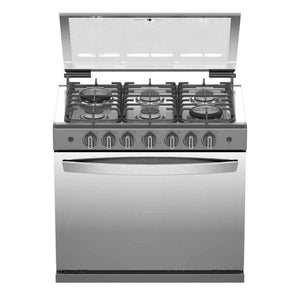 Estufa de Gas Empotre Acros ABR7140G de 80 cm (31") Color Tittanio