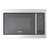 Microondas Empotrable Whirlpool WM1711D de 1.1p³ / 31 L Acero y Cristal