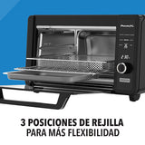Horno Eléctrico de Mesa Power XL TOD3415B-LA de 22 L con freidora de aire