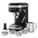 Cafetera Espresso KitchenAid KES6403BM para 6 Tazas Negro Mate