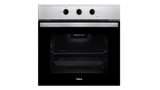 Horno Eléctrico Empotre Teka HBB 605 60 cm (24") Acero Inox y Cristal Negro