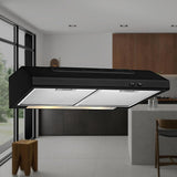 Campana Bajo Alacena/Gabinete Teka TMX 60 NEGRA 60 cm (24") Acero Negro