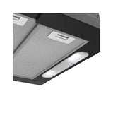 Campana Whirlpool WHT6030B Empotrable Retráctil 60 Cm Acero Negro