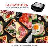 Sandwichera de Placas Profundas Black + Decker SM24530 para 2 Porciones