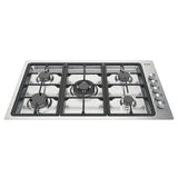 Parrilla Gas Empotre Whirlpool WP3550S de 86 cm 5 Quemadores Acero